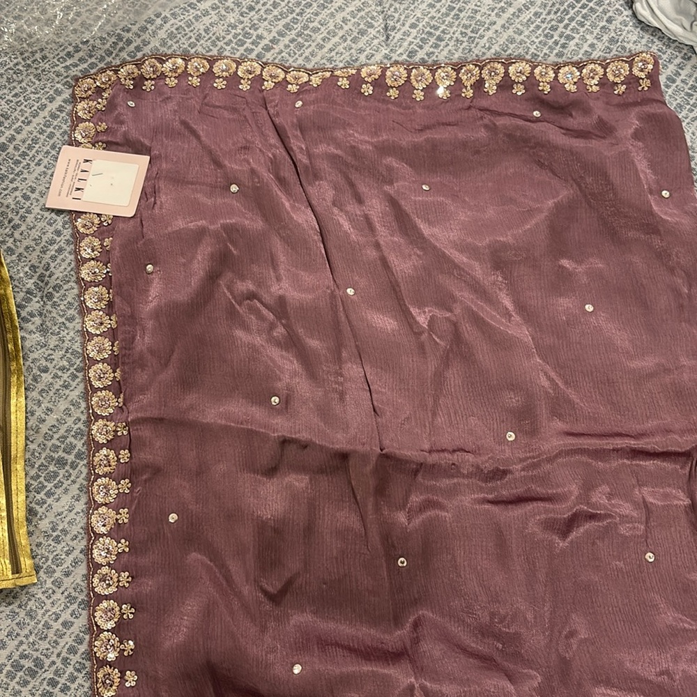 KALKI saree with unstitched blouse